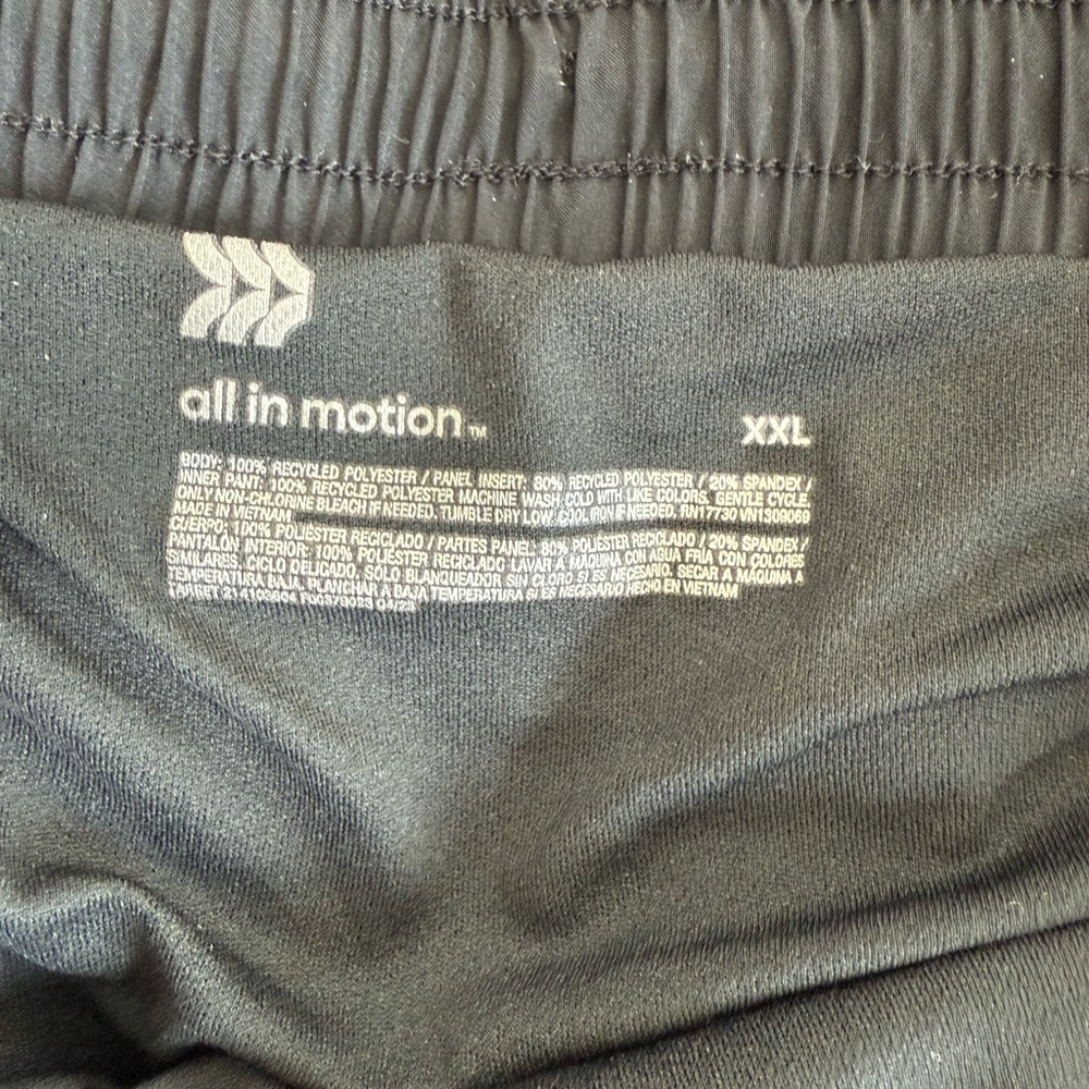 All in Motion Charcoal Gray Athletic Shorts - Picture 3 of 3